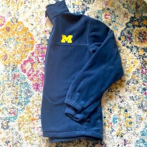 Columbia U of M Full Zip Fleece Sz XL